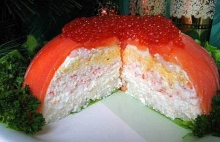 Торт "Рыбацкий стан"